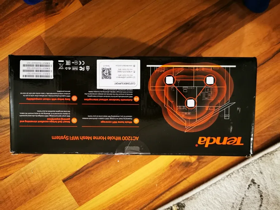 Tenda AC1200 Whole Home Mesh WiFi System (3-pack) image indicator(4)