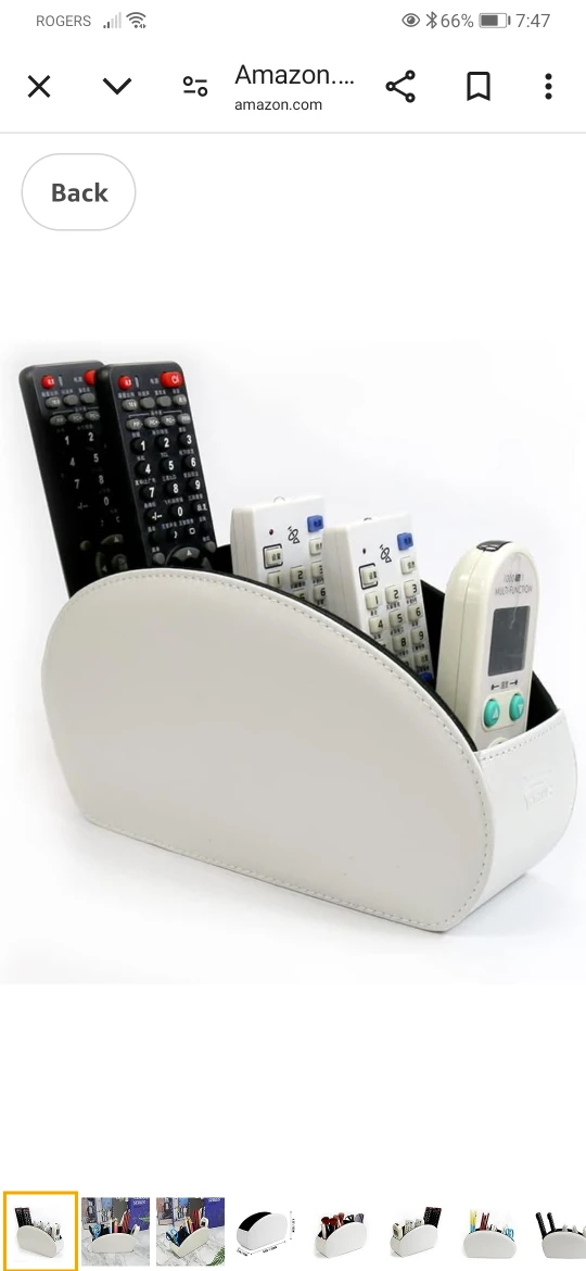 Desk Organiser - Remote & Makeup Holder
