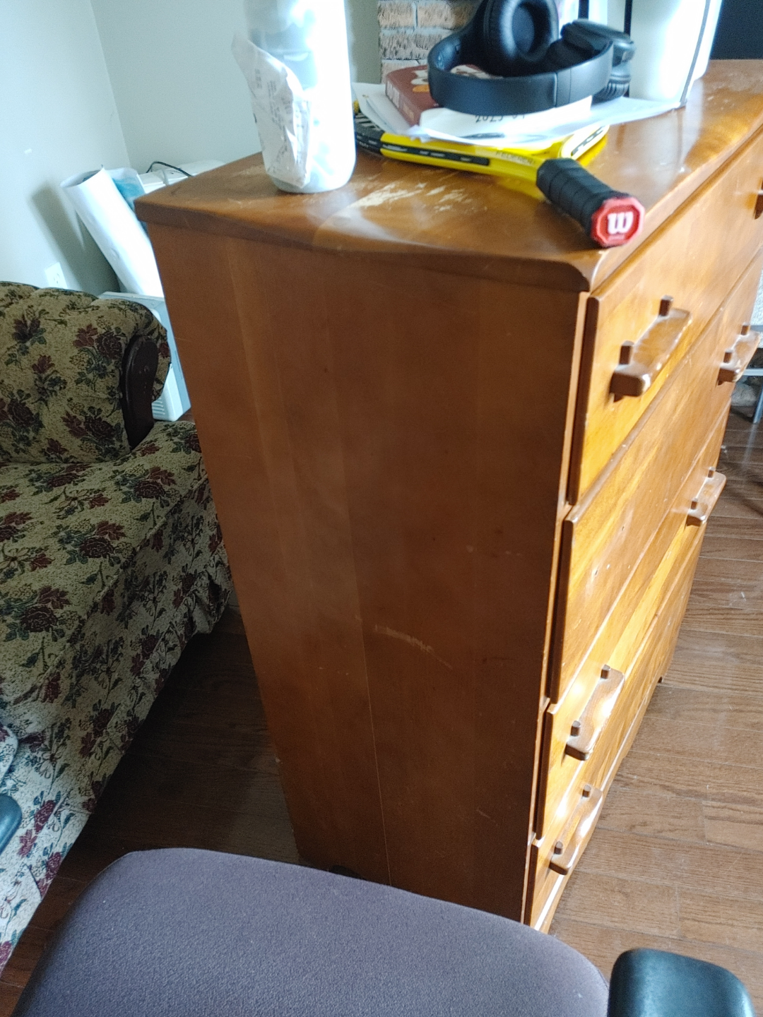 Vintage Wooden Chest of Drawers - photo 2