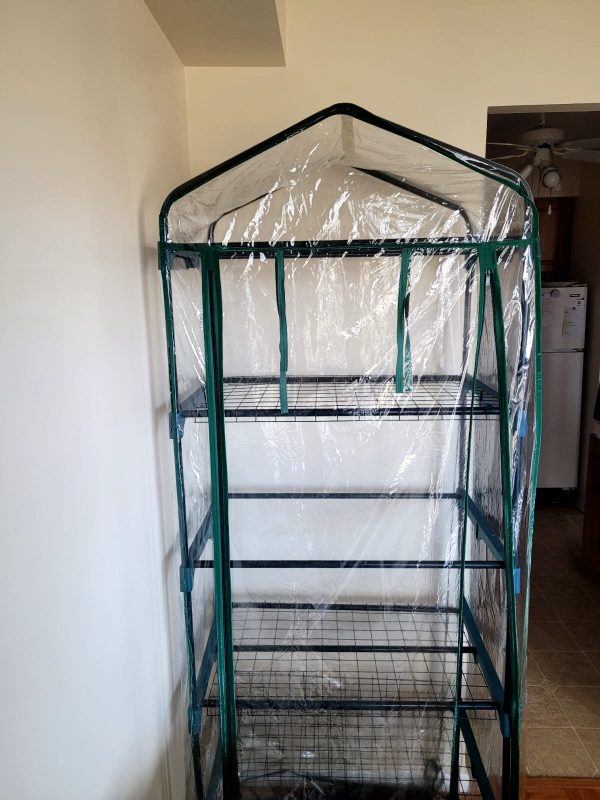 Indoor Greenhouse, 4 Tier Plant Stand with Cover - photo 2