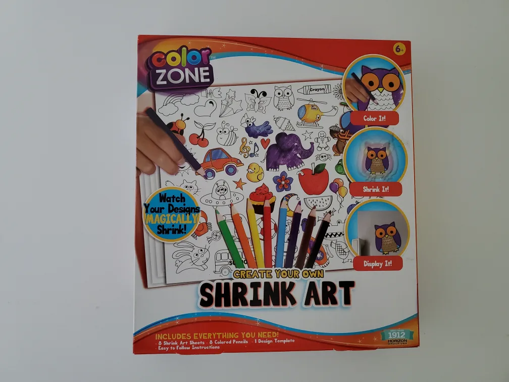 Crayola Metallic Xtreme Coloring & Colour Zone Shrink Art Kits image indicator(2)