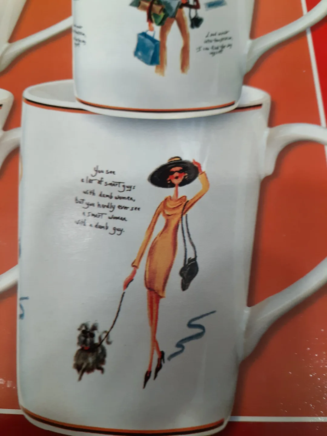 Sakura Glamour Girls Stone ware Mugs image indicator(7)