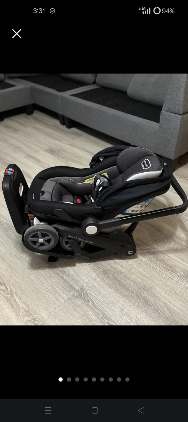 Evenflo Shyft  Dual Infant Car Seat and Stroller - photo 5