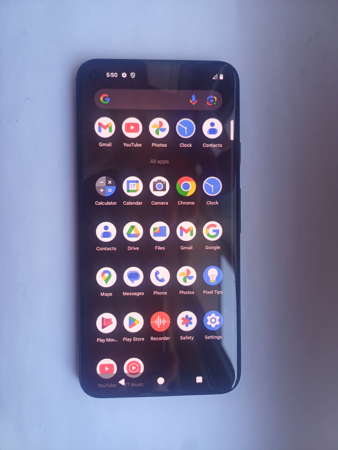 Google Pixel 5 - 128 gb unlocked phone android