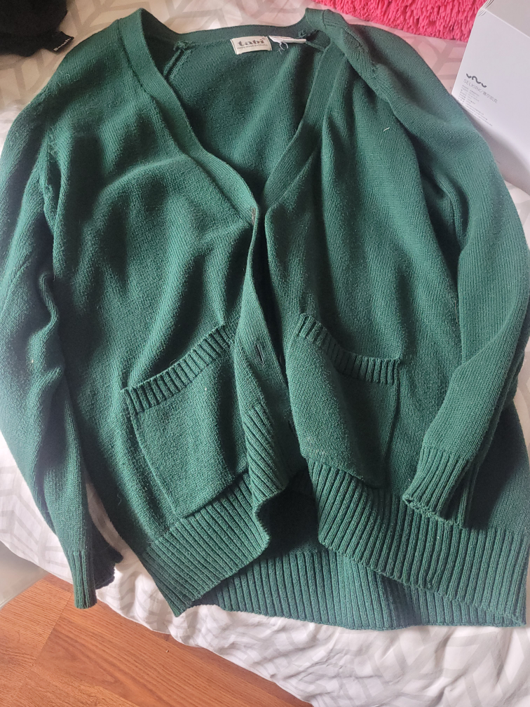 Women's Talli International Green Cardigan 💚