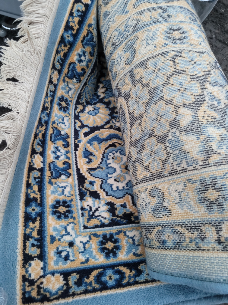 Sears Kirman Rug - Blue 80 - 10' x 13'8"