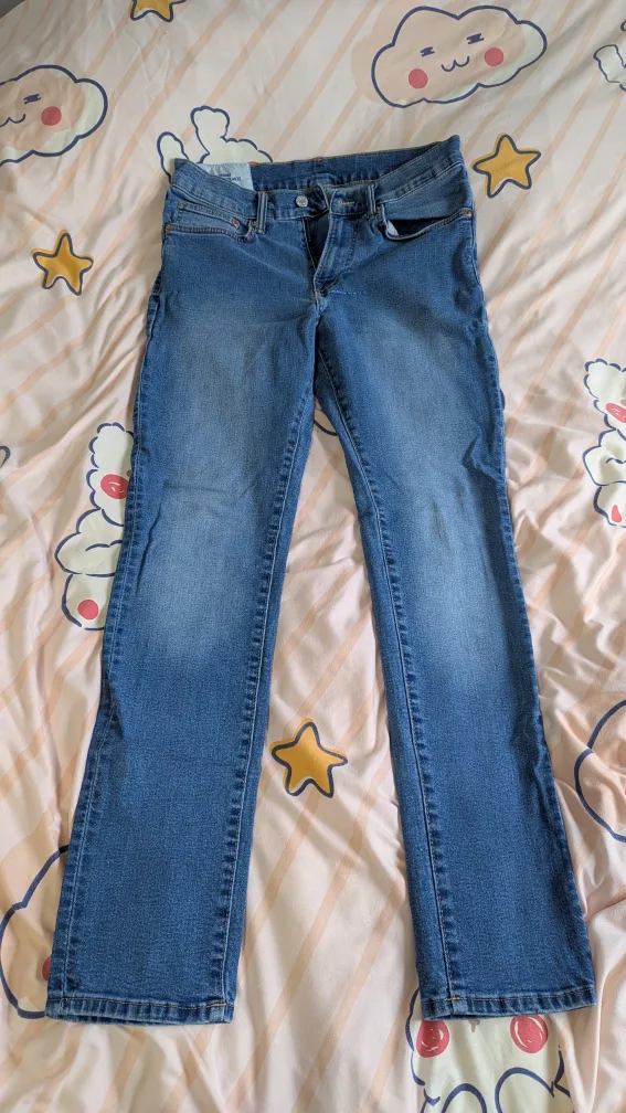 Men's Denim Jean - Medium Blue Wash - Size 32/32 - Skinny Fit thumbnail