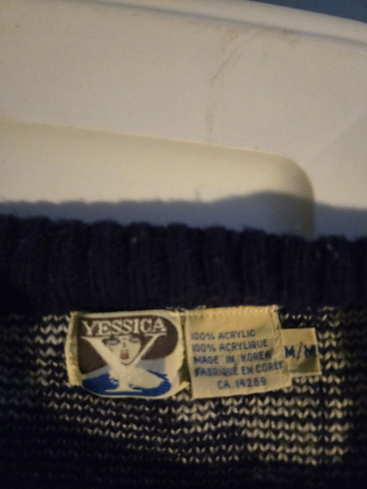 Vintage Yessica Charlie Chaplin Knit Sweater - photo 2