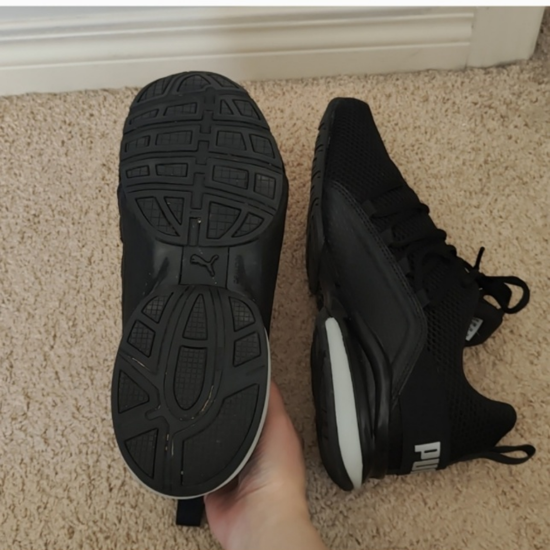 Puma Men’s Black Running Shoes - Size 8.5 - photo 4