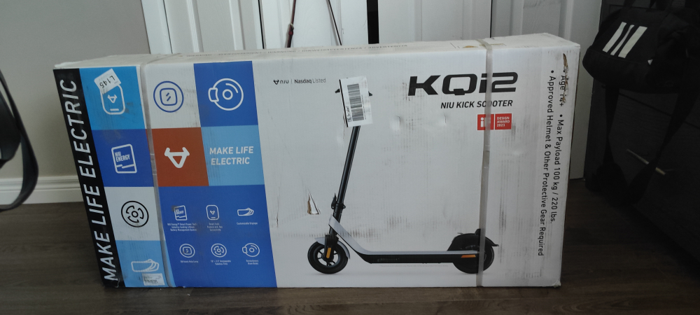 NIU Electric Scooter + Helmet - photo 4
