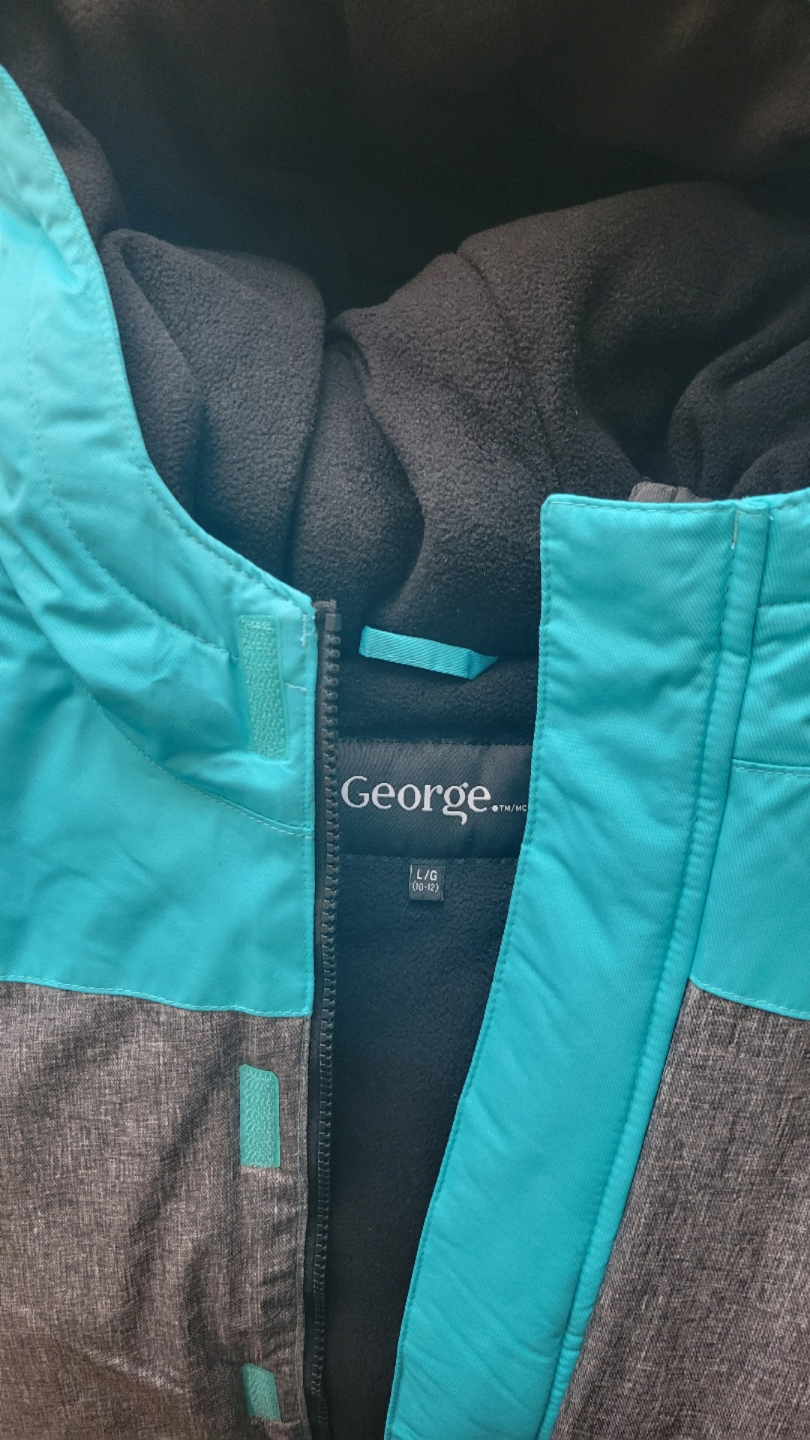 George Kids' Teal & Grey Snowsuit (Size L/G) - photo 4