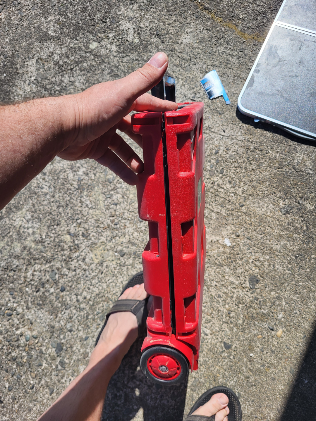 Red Folding Hand Truck/Cart - photo 4