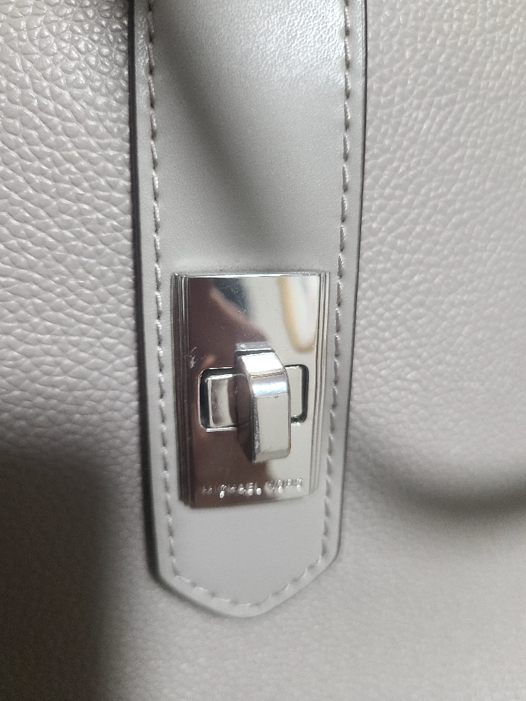Michael Kors Grey Leather Tote Bag - photo 3