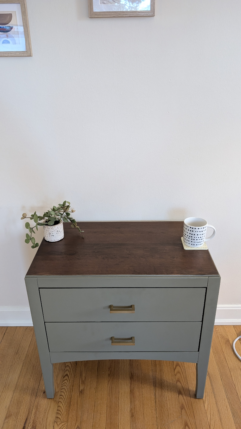 Refinished Side Table /Nightstand - photo 3