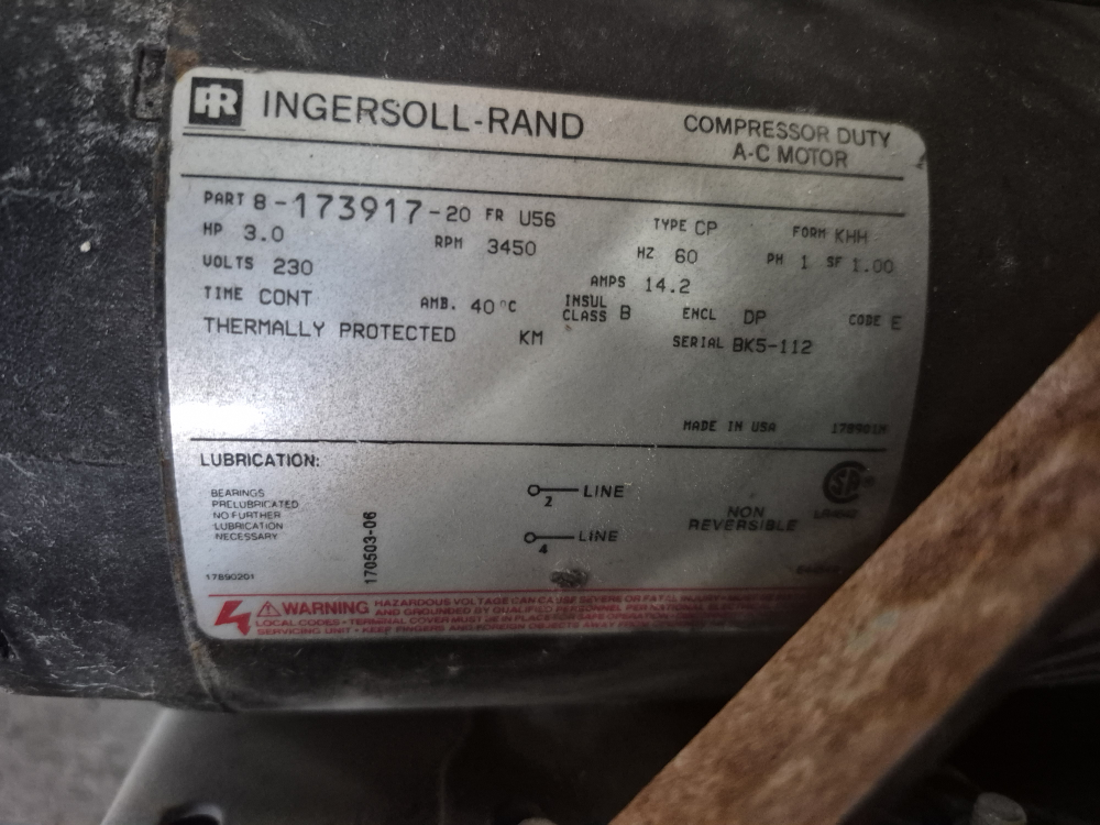 Ingersoll Rand Air Compressor - photo 3