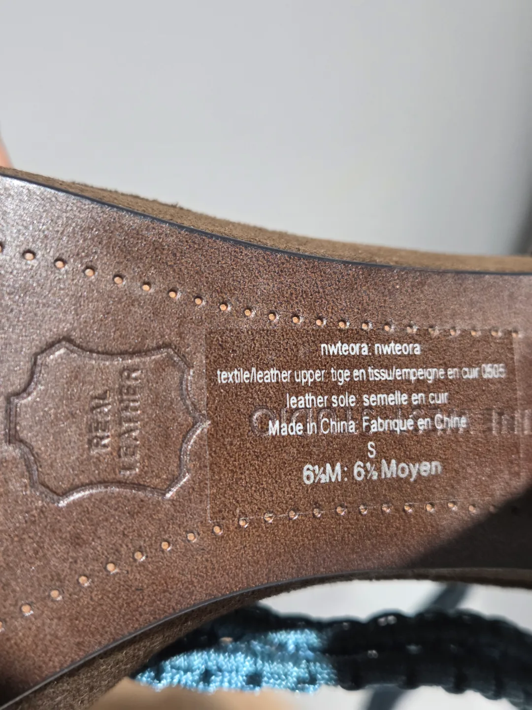 Teal Crochet Wrap High Heel Sandals image indicator(9)