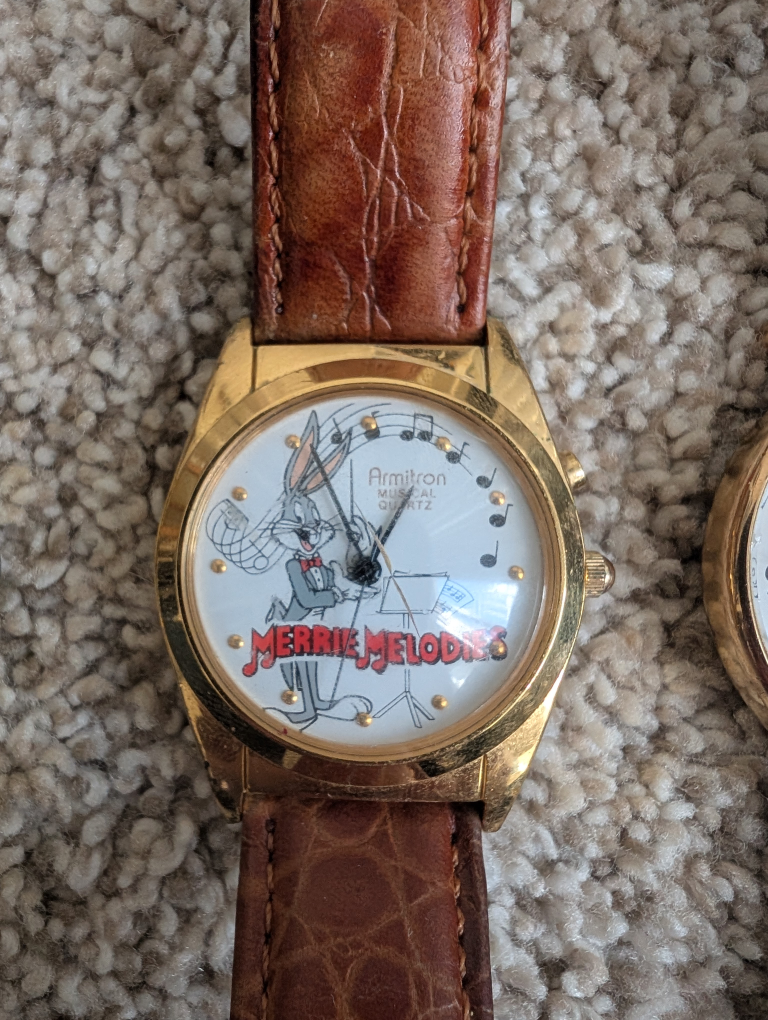 Lot of 4 Vintage Cartoon Character Watches 💚 - photo 3