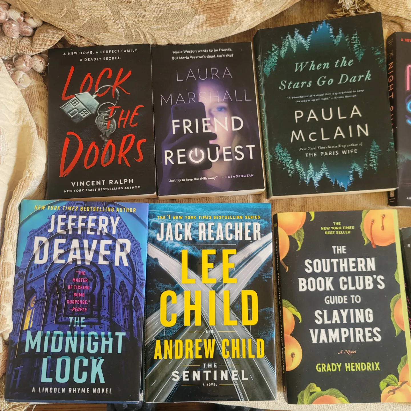 12 Mystery/Thriller Books $3 each image indicator(2)