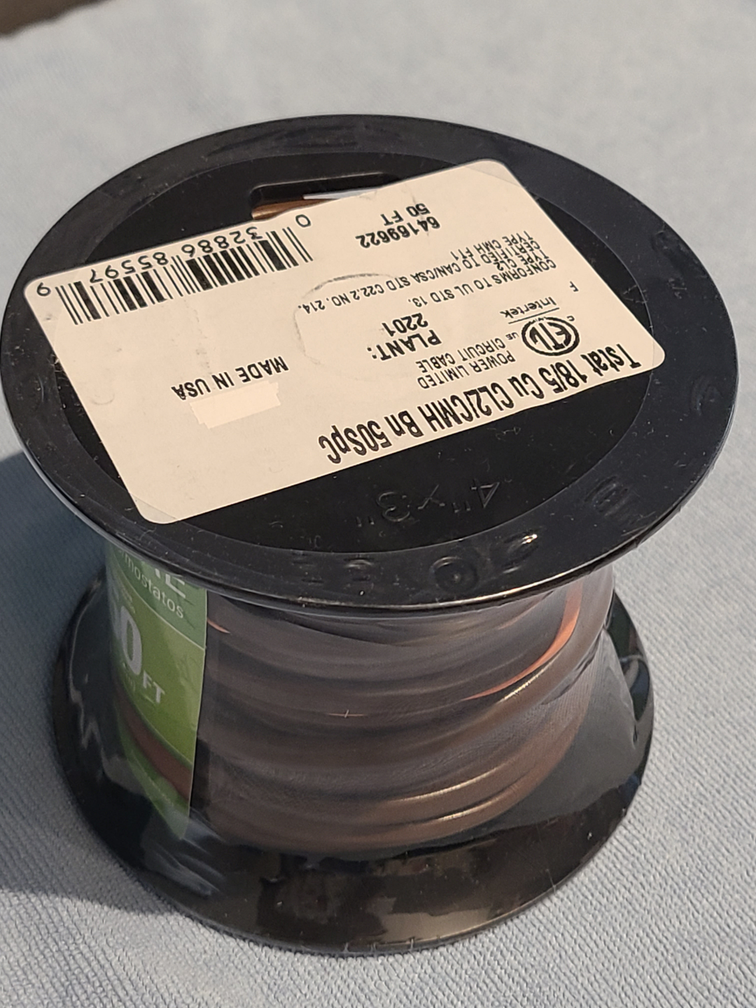 Southwire 64169622 Thermostat Wire 18/5, 50 ft - Brand New - photo 4