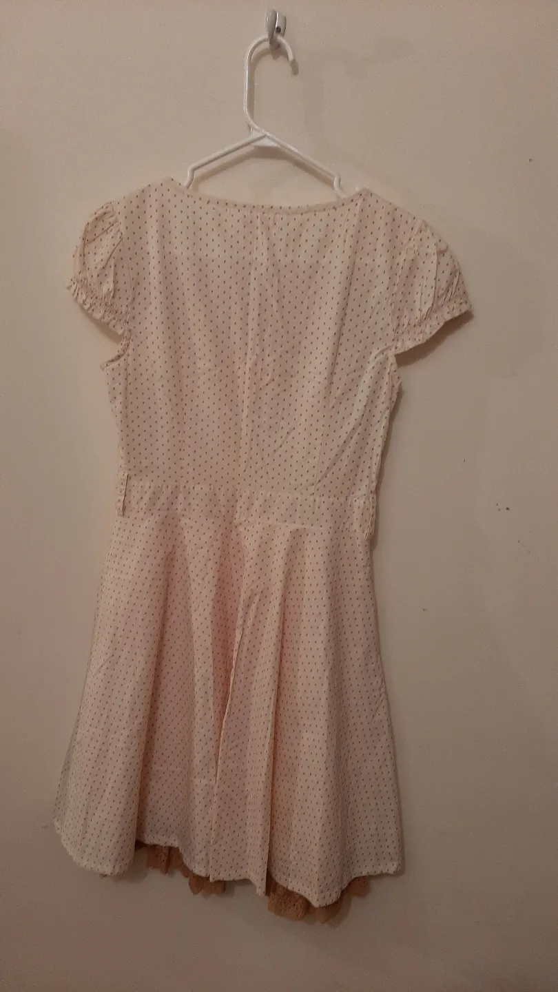 Women's Size Medium Polka Dot Dress image indicator(4)