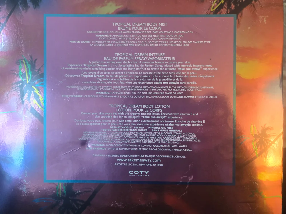 Calgon Tropical Dream Gift Set image indicator(2)