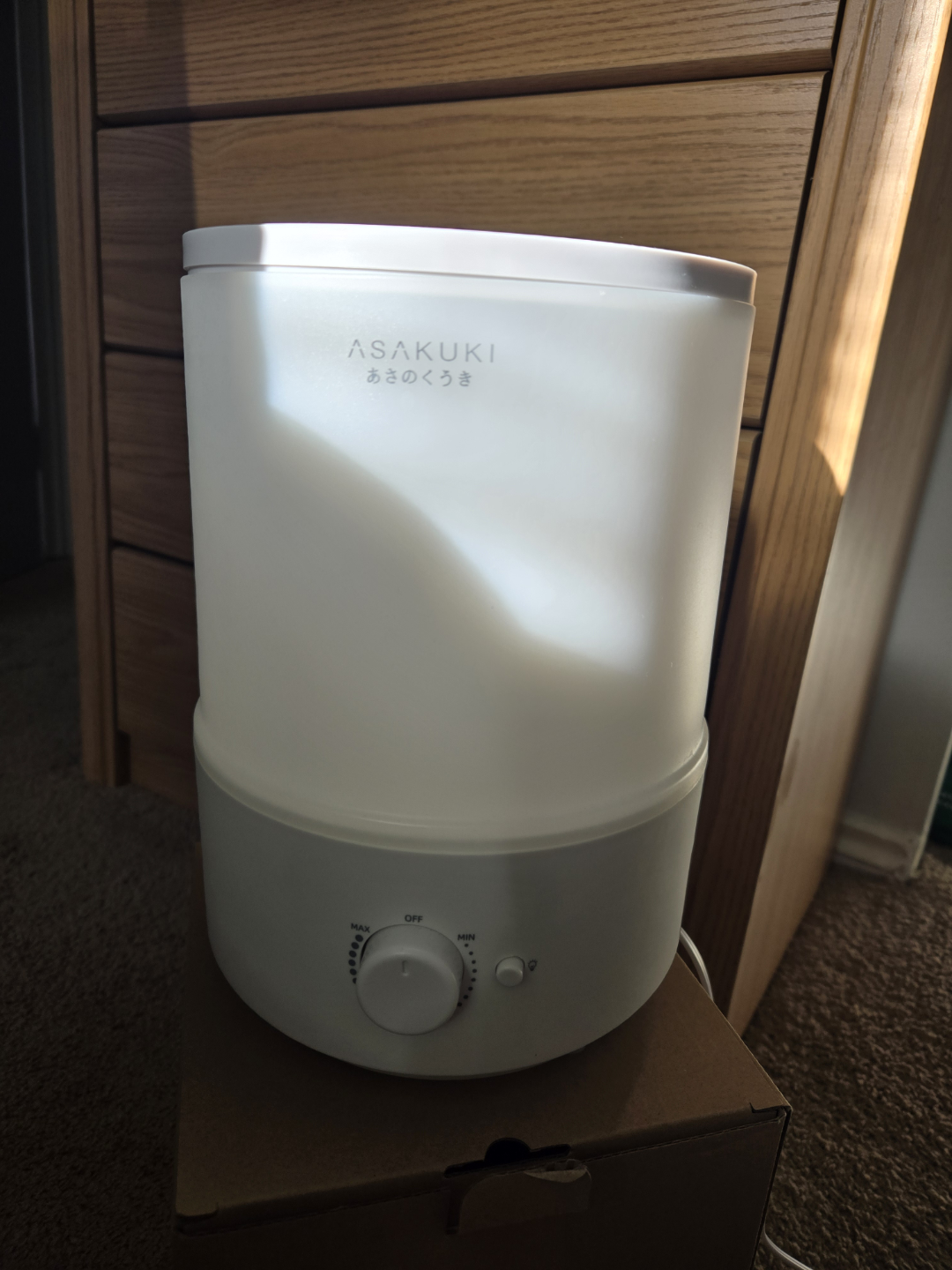ASAKUKI Ultrasonic Diffuser Humidifier
