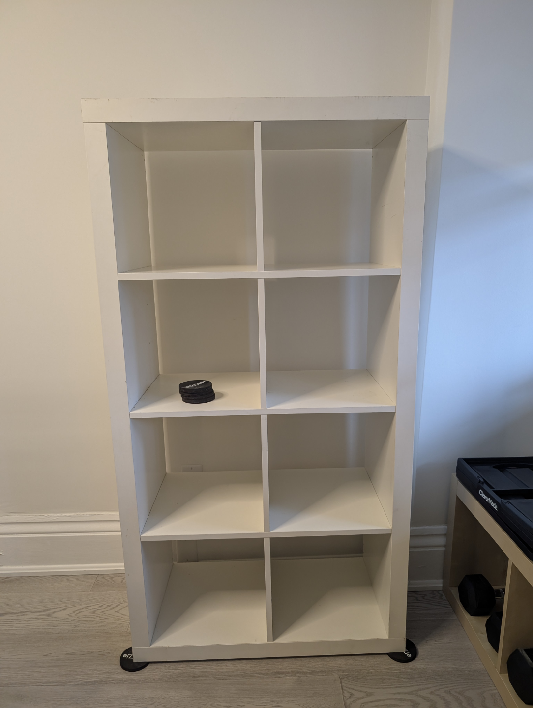 IKEA Kallax 4x2 White Cube Shelving Unit