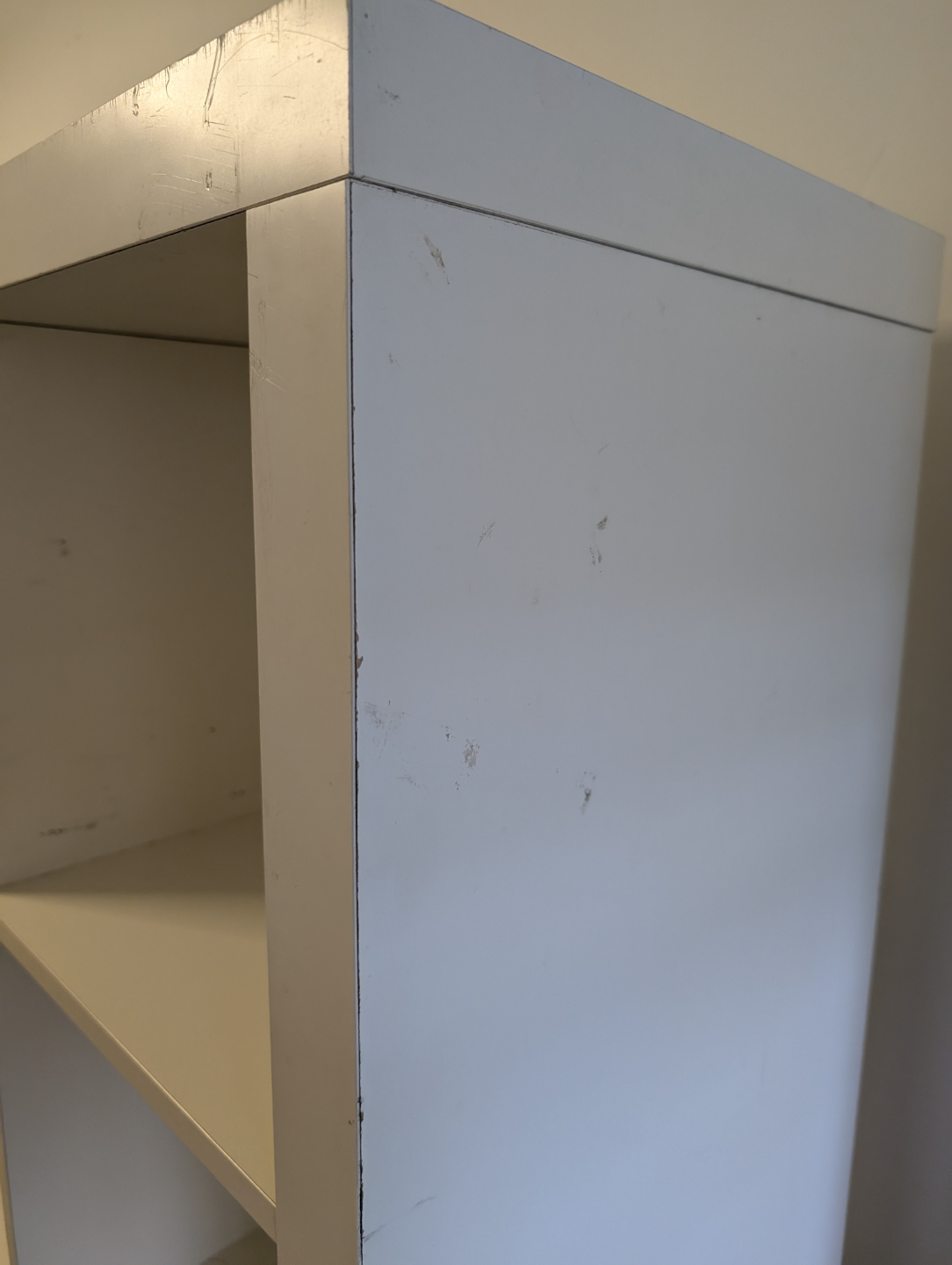 IKEA Kallax 4x2 White Cube Shelving Unit - photo 2