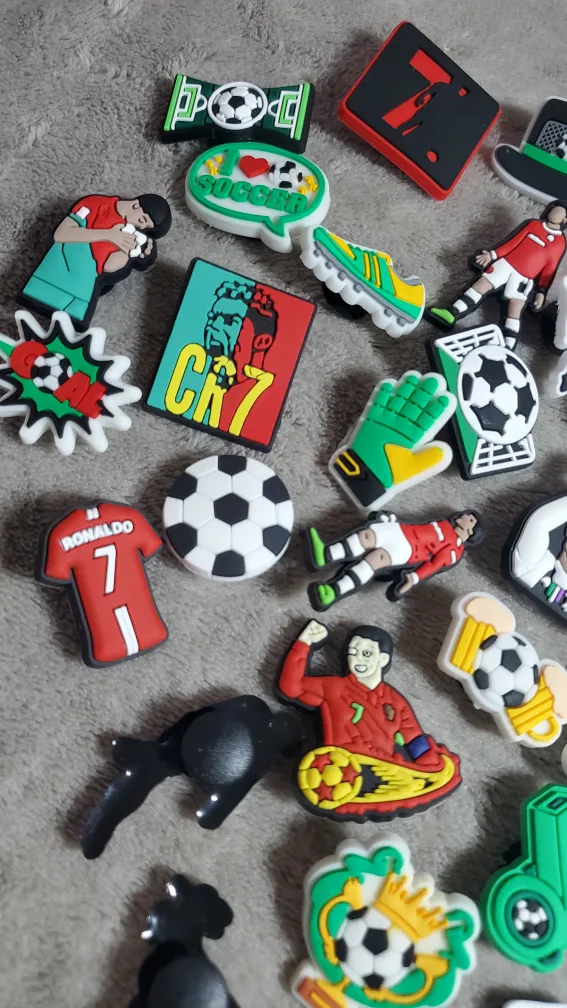 Cristiano Ronaldo Soccer Crocs Charms image indicator(2)