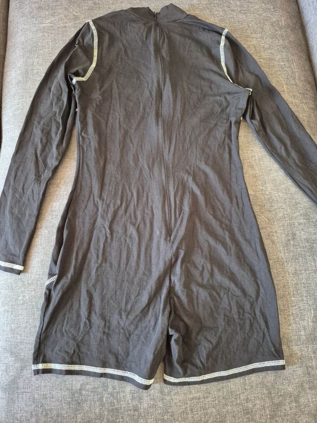 SHEIN Black C'est La Vie Paris Jumpsuit image indicator(4)