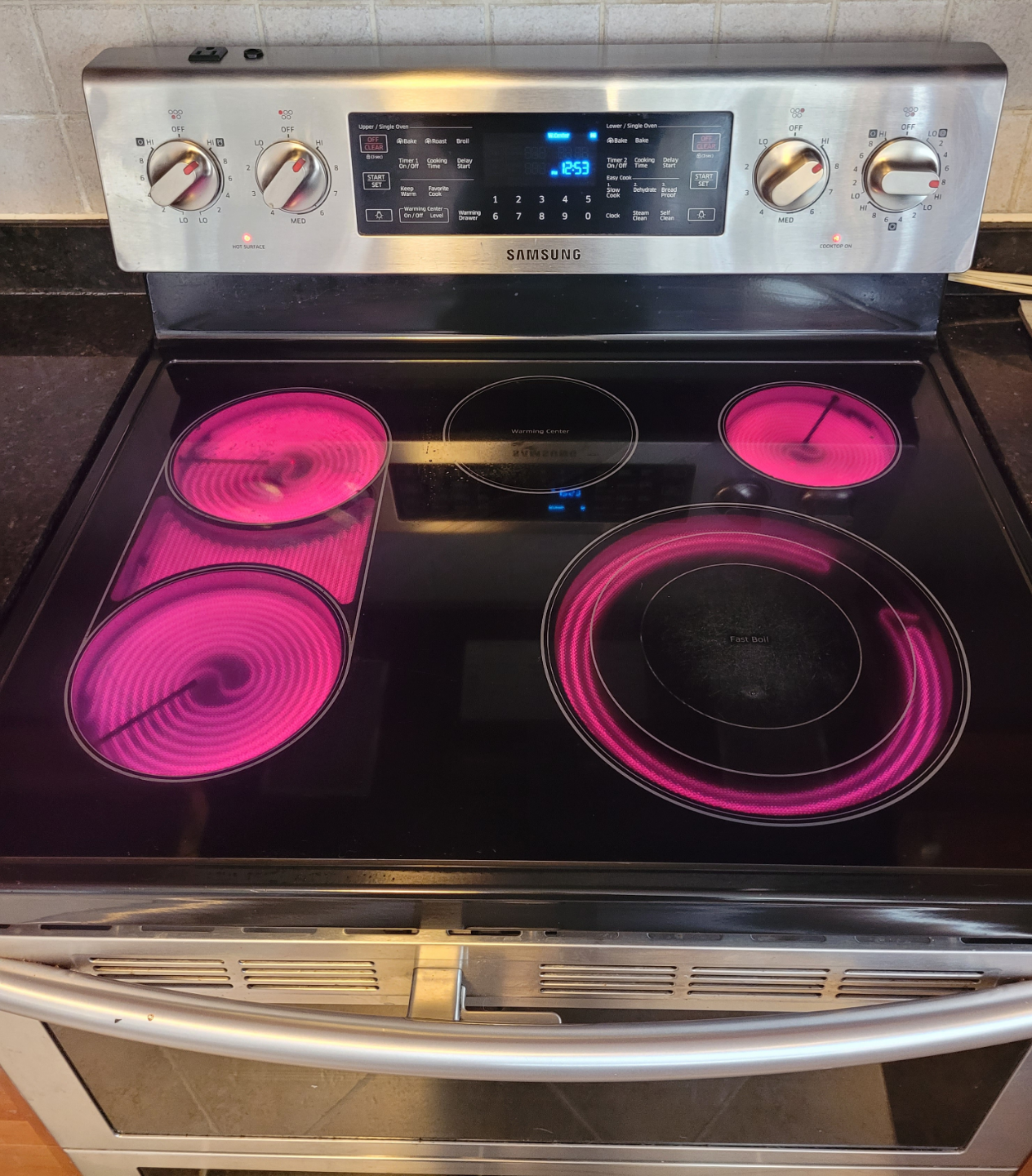 Samsung Electric Range with Double Oven - photo 2