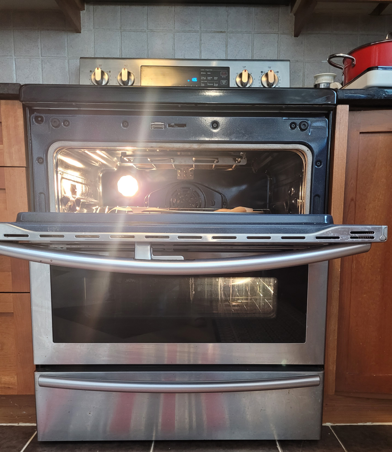 Samsung Electric Range with Double Oven - photo 3