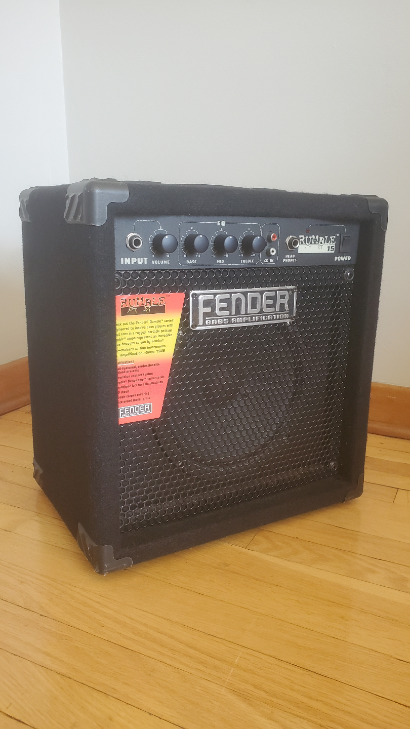 Fender Rumble 15 Bass Amp