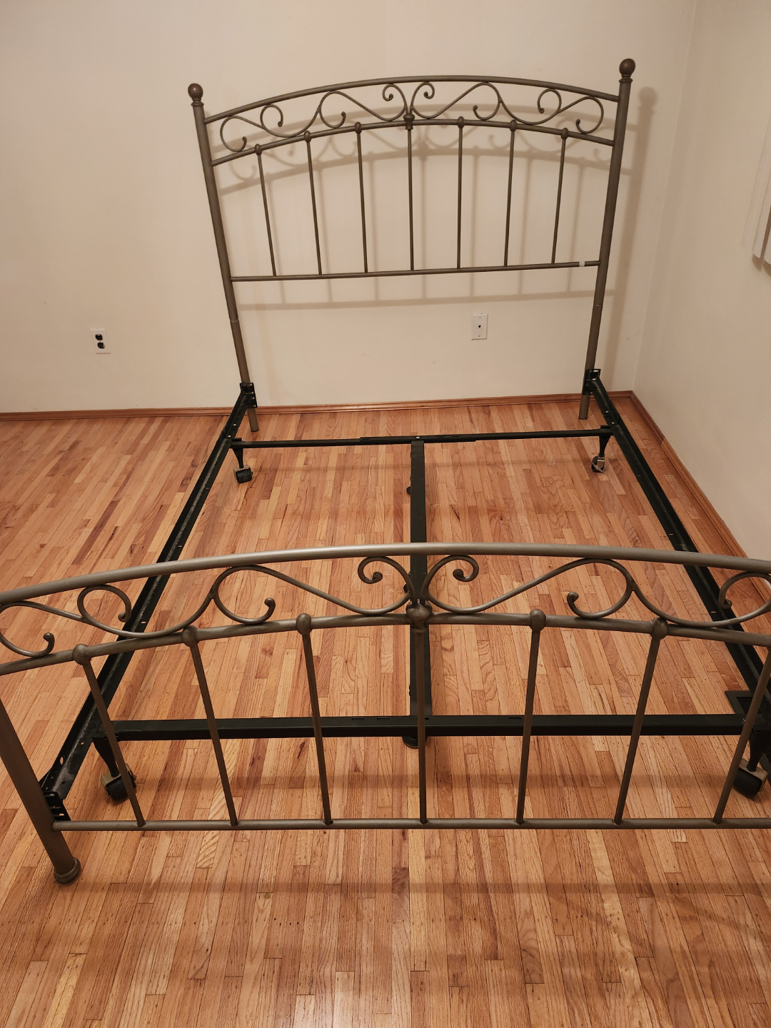 Metal Queen Headboard and Frame