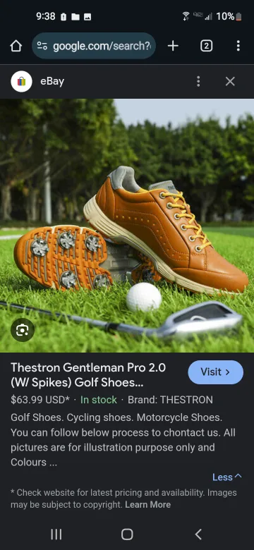 THESTRON Professional Golf Shoes image indicator(2)
