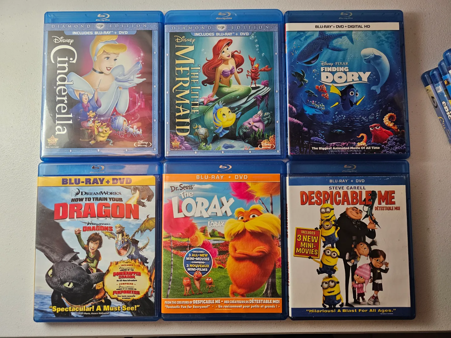 Blu-ray Bundle: Disney, Dreamworks, Illumination & More! image indicator(2)