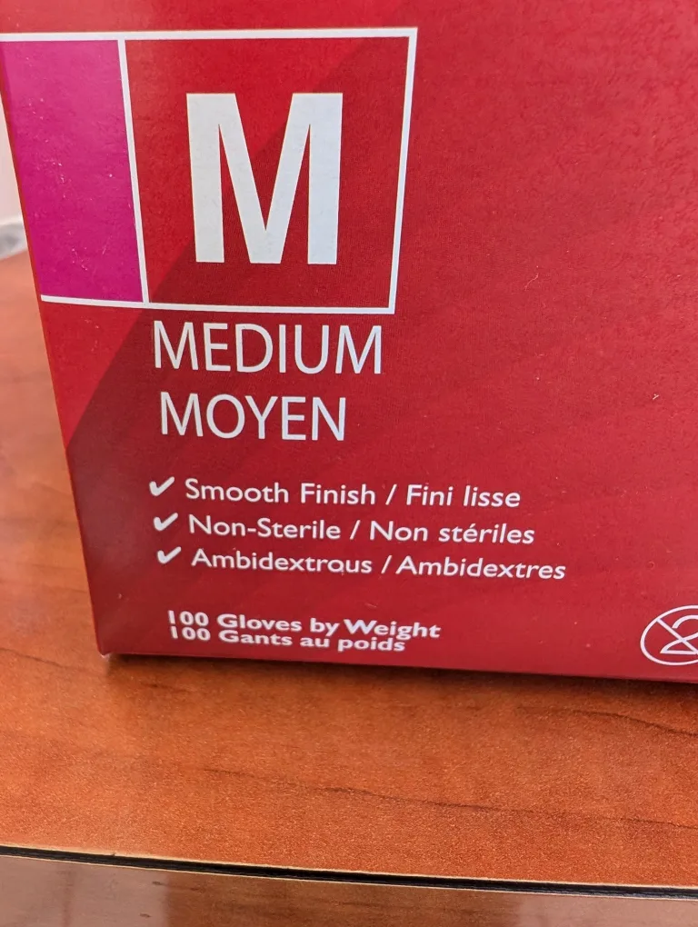 Aurelia Delight PF Vinyl Powder-Free Exam Gloves - Medium image indicator(4)