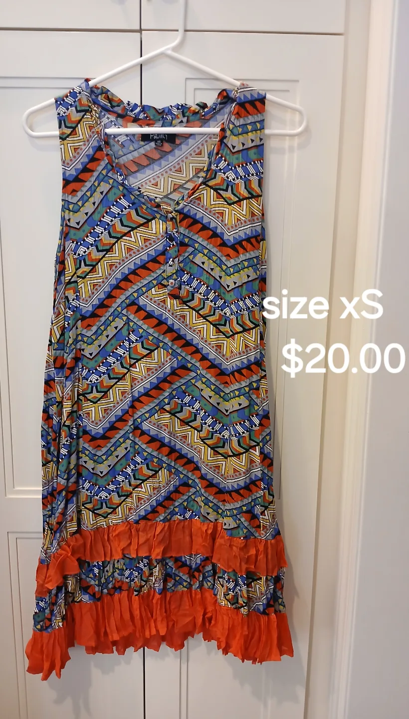 Papillon XSmall sleeveless boho dress thumbnail