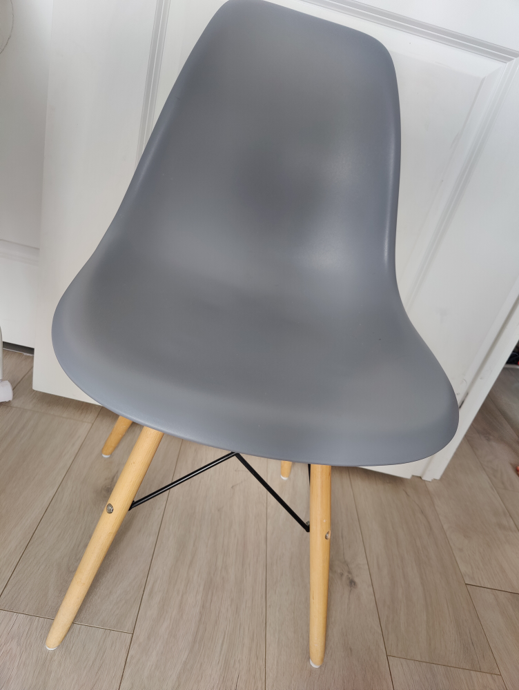 Round Dining Table + 2 Chairs – Space Saving Set - photo 2
