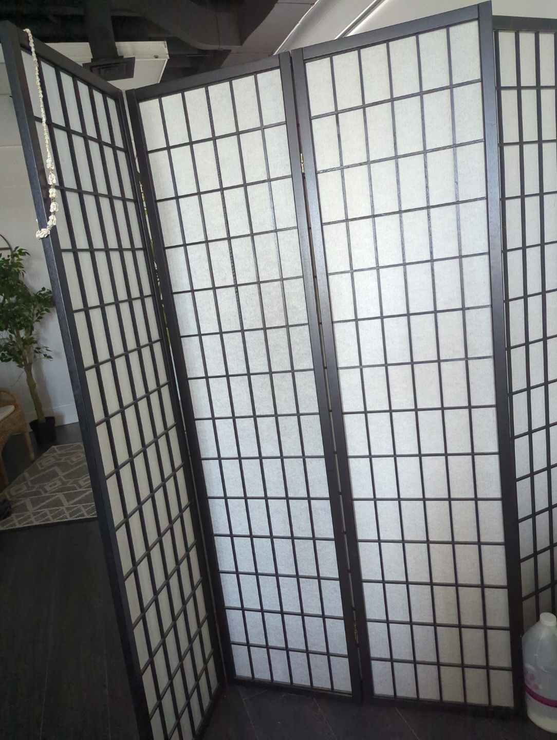 Three Panel Room Divider
