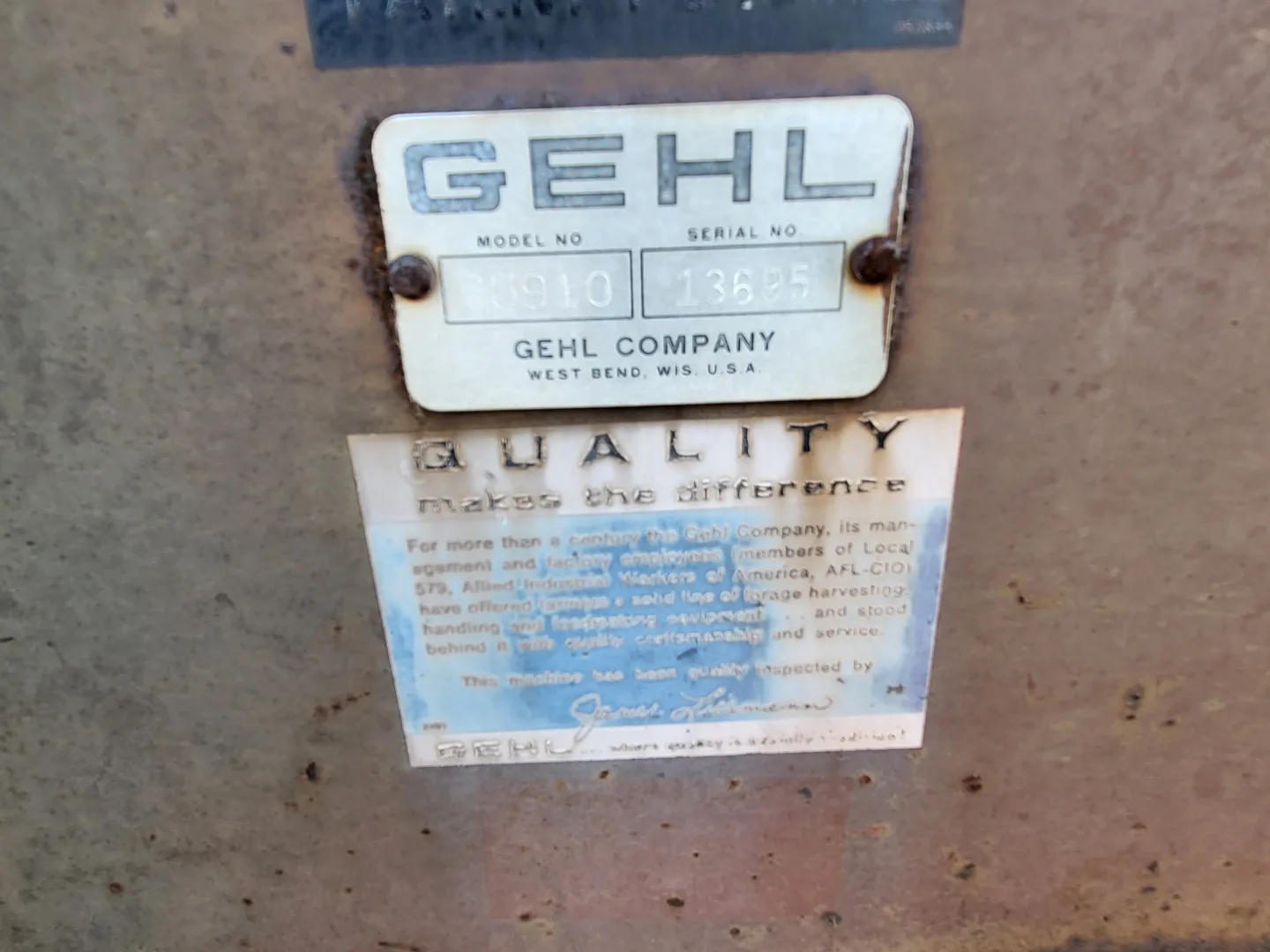 Gehl & Dion Forage Wagon Head with Apron Chains image indicator(4)