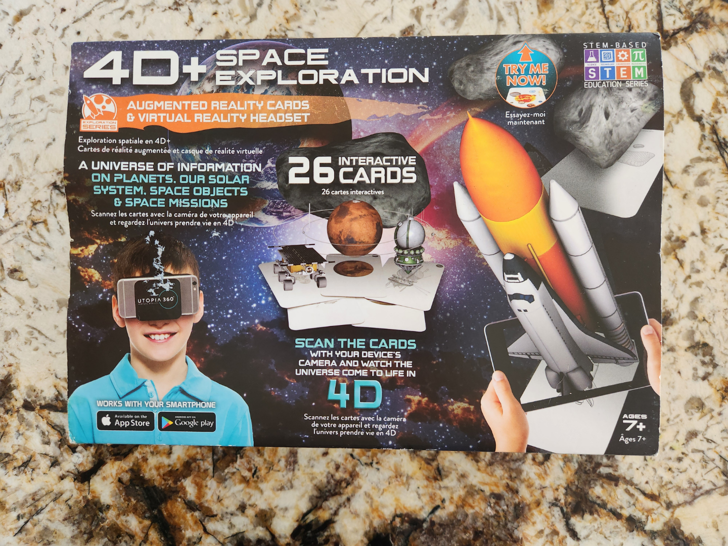 4D+ Space Exploration Augmented Reality Kit