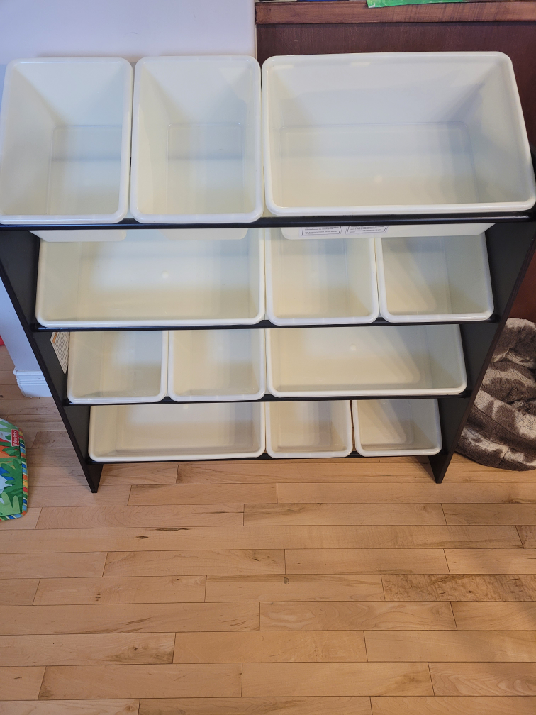 Kids Storage Organizer with Bins