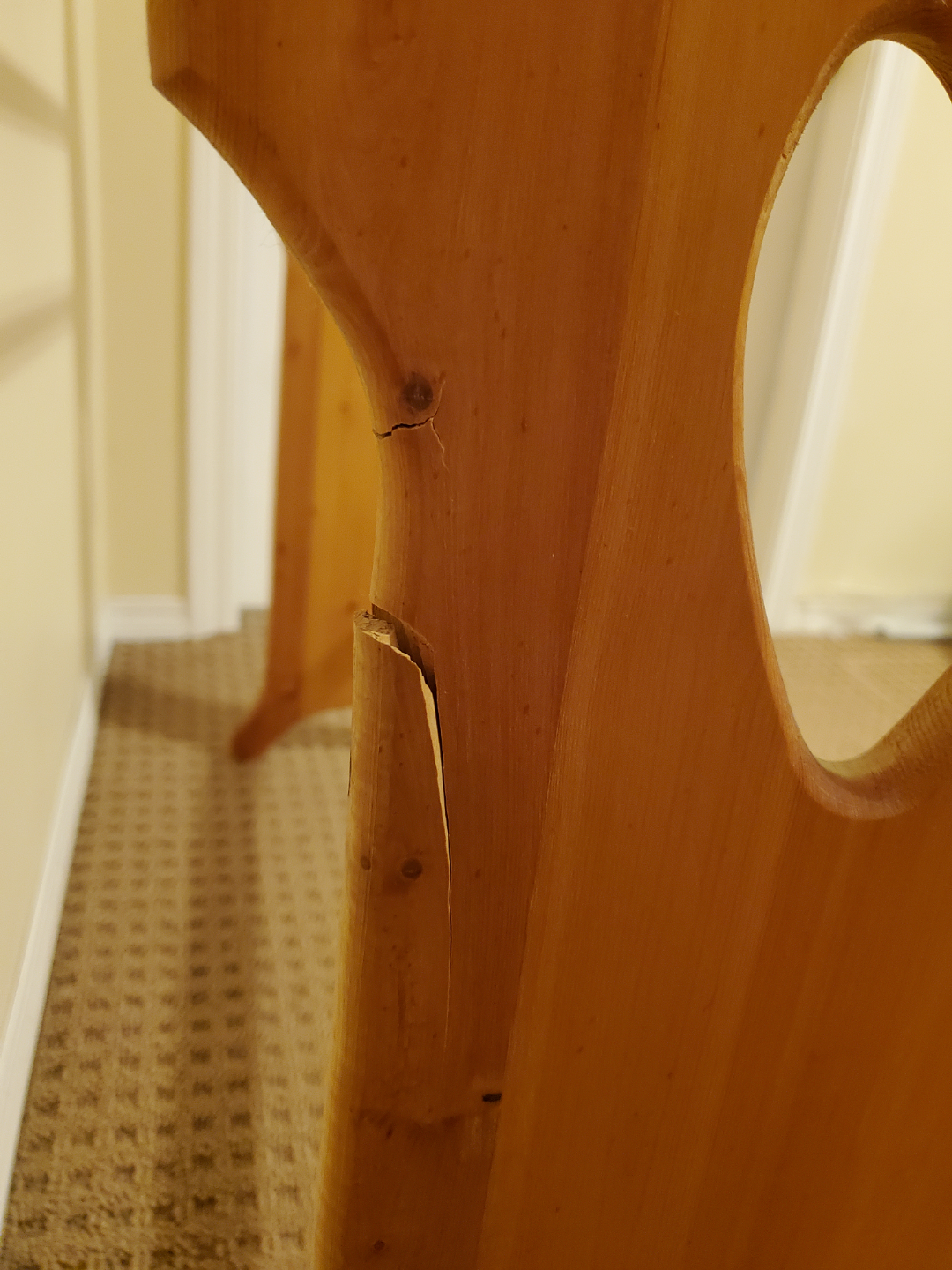Pine Blanket rack. - photo 4