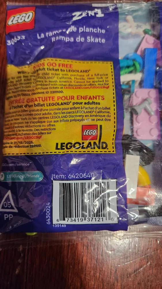 LEGO Friends 30633 Skate Ramp Polybag - New image indicator(3)