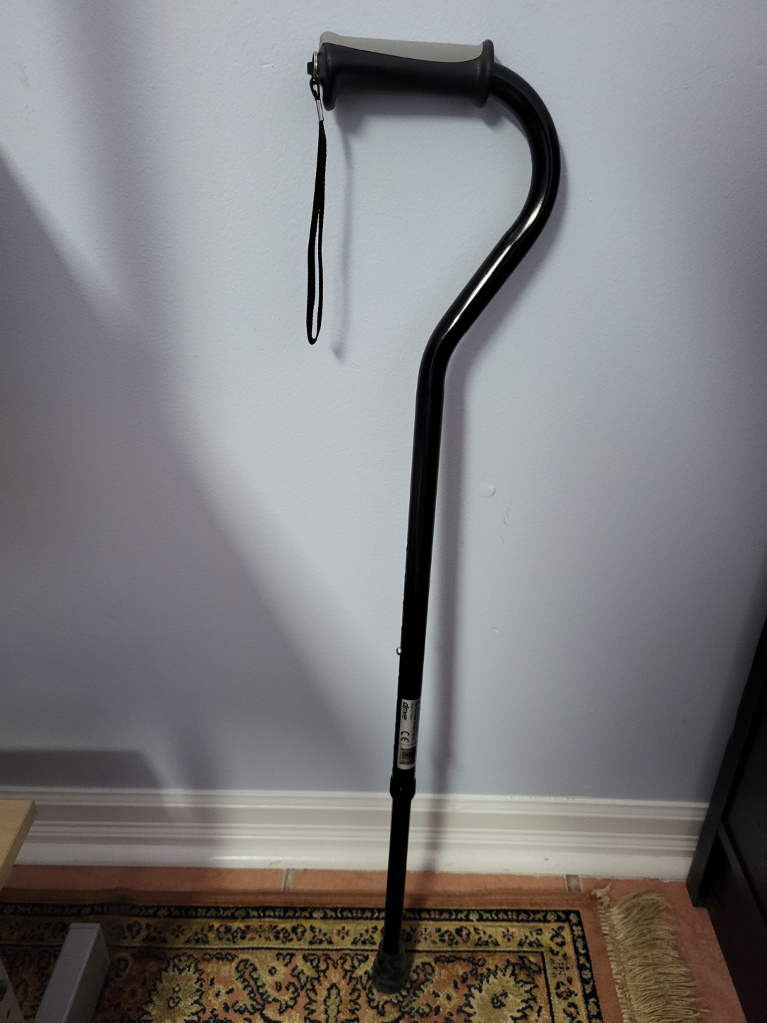 Adjustable Walking Cane with Offset Handle - photo 2