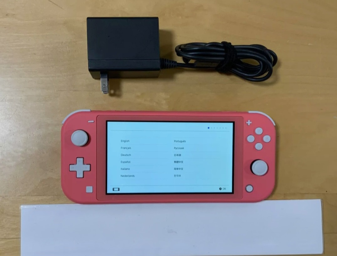 Nintendo Switch Lite Coral Pink