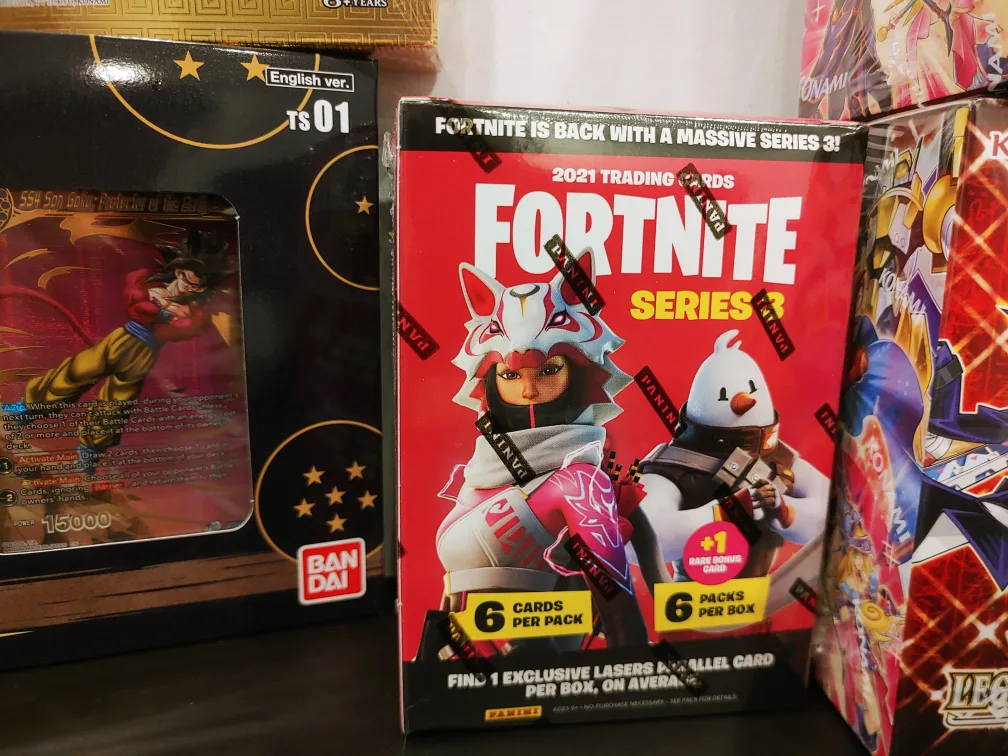 2020/2021 Sealed trading cards Yu-Gi-Oh fortnite dragon ball Z image indicator(3)