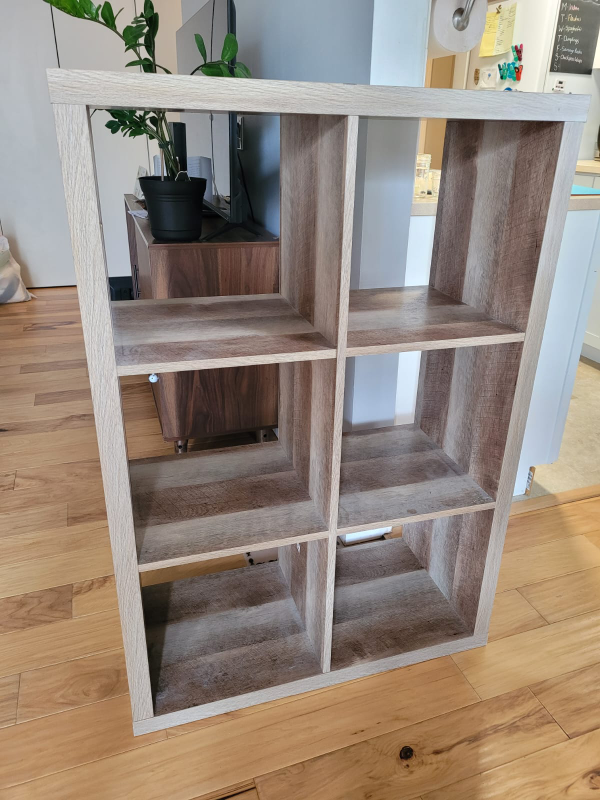 6-Cube Organizer Shelf