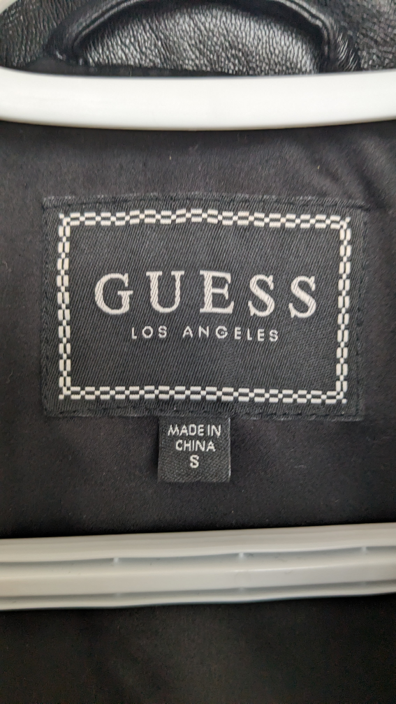 Guess Black Puffer Jacket Size Small - photo 2
